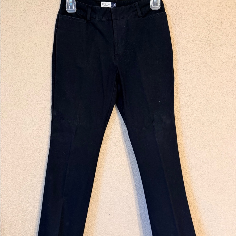 GAP Women's Black Straight Leg Trousers